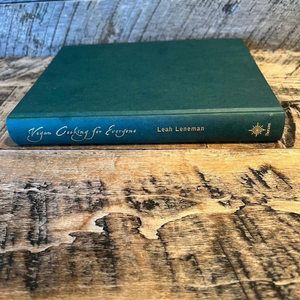 Vegan Cooking for Everyone by Leah Leneman Hardcover Cookbook Thorsons Recipes